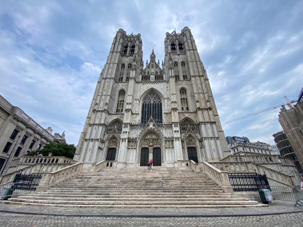 St. Michael and St. Gudula Cathedral in Brussels, Belgium