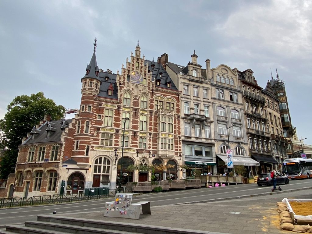 a lovely set of buildings in Brussels, Belgium