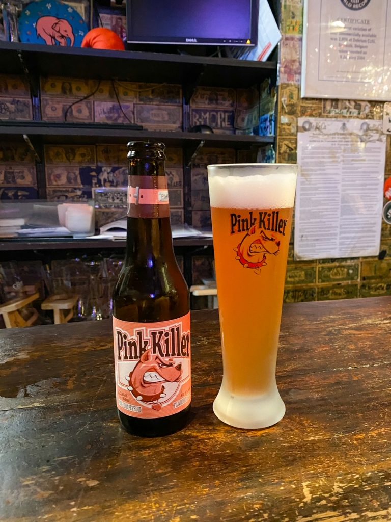 another drink from Delirium Village in Brussels