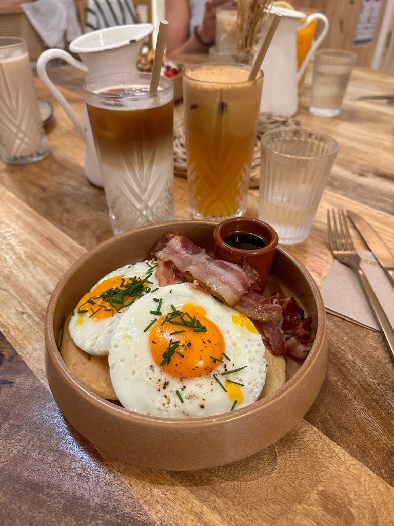 American breakfast from Maranna in Nice France