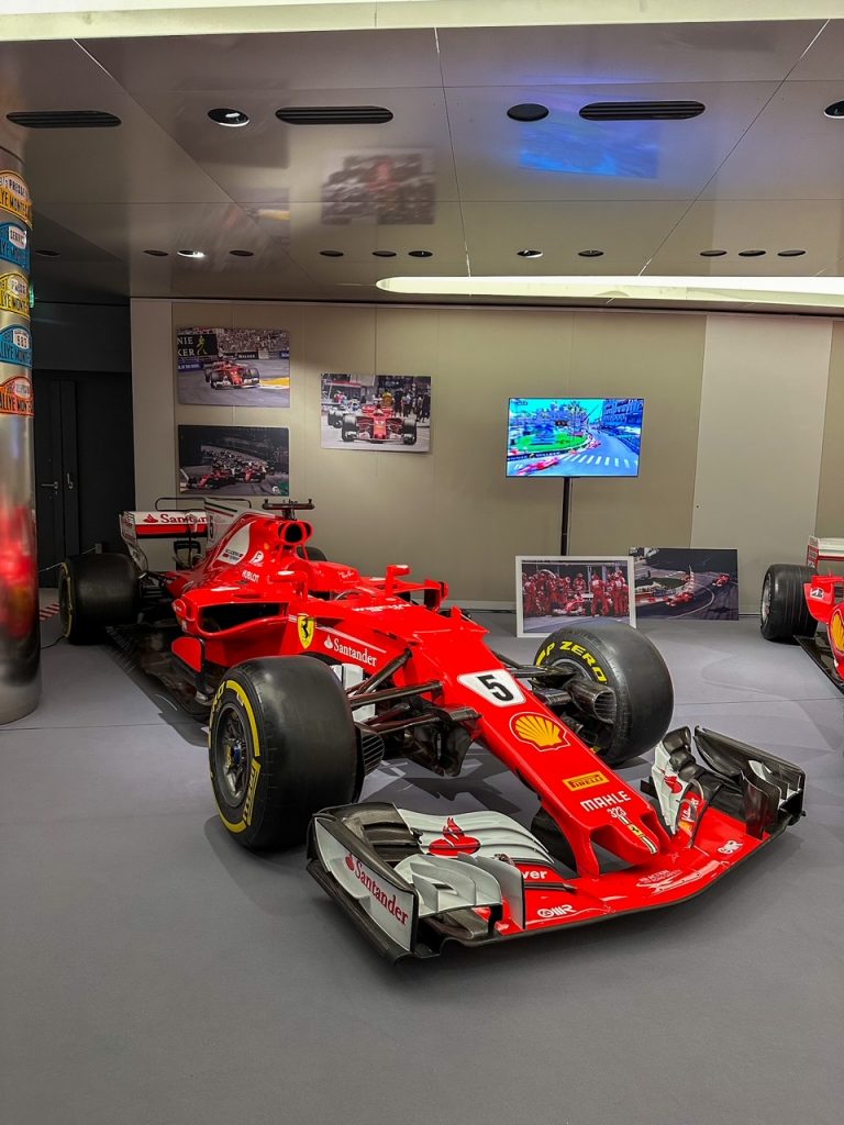 F1 race car from the Prince's Private Car Collection in Monaco