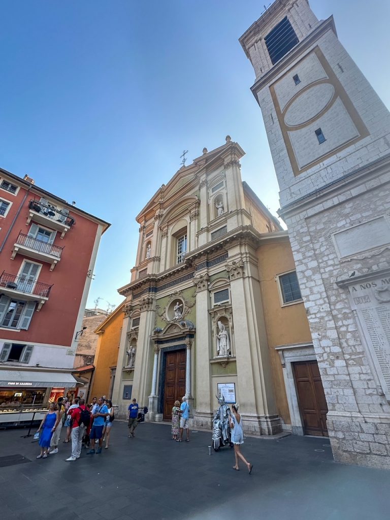Nice Cathedral in Old Town Nice