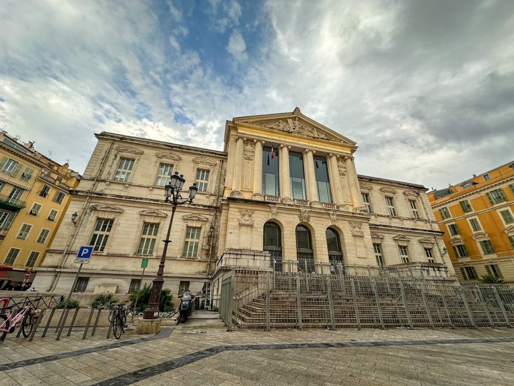 Palais de Justice in Nice, France