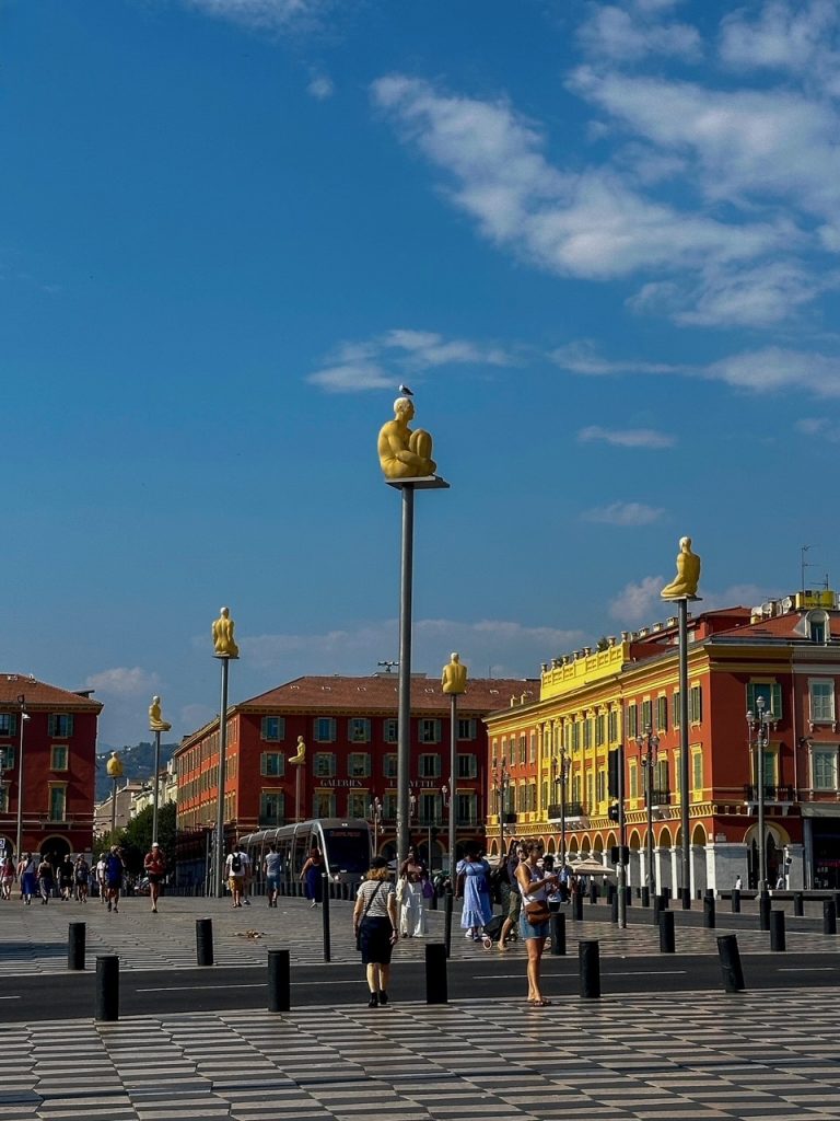 Place Messena in Nice, France