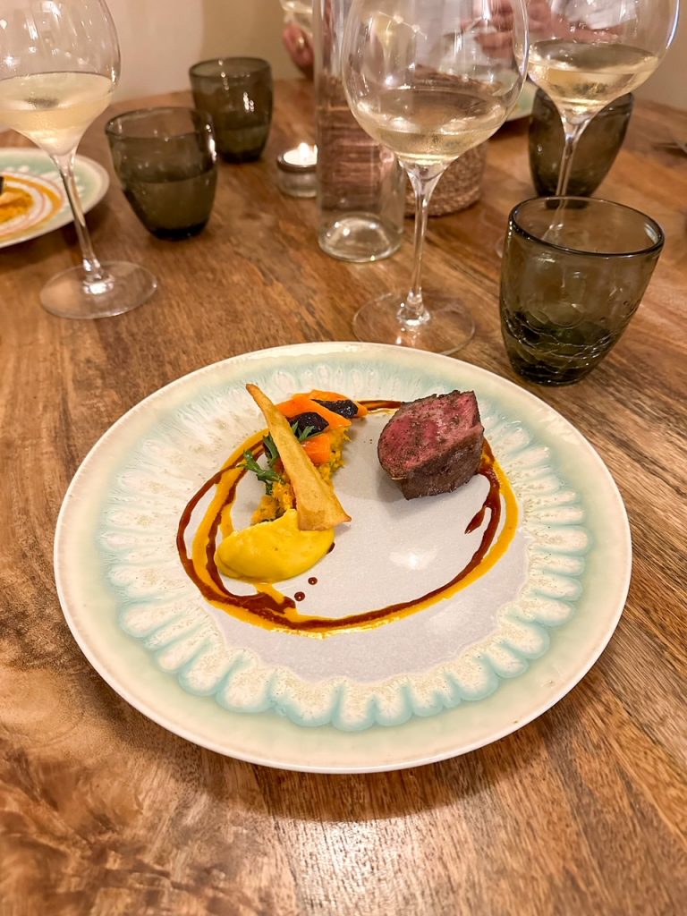 a main course dish from Le Panier in Nice