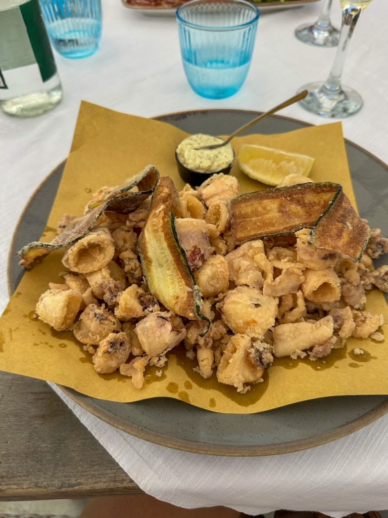 calamari from Malizia Mar in Monaco