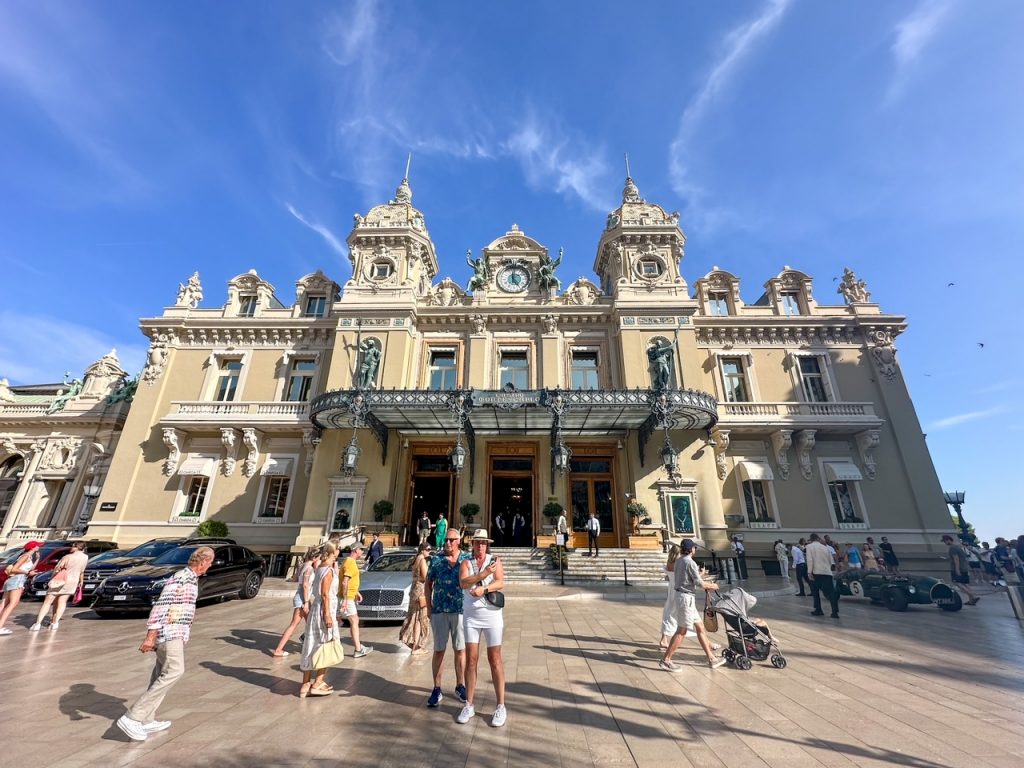 outside the Casino de Monte-Carlo, the top thing to do on a day trip to Monaco from Nice