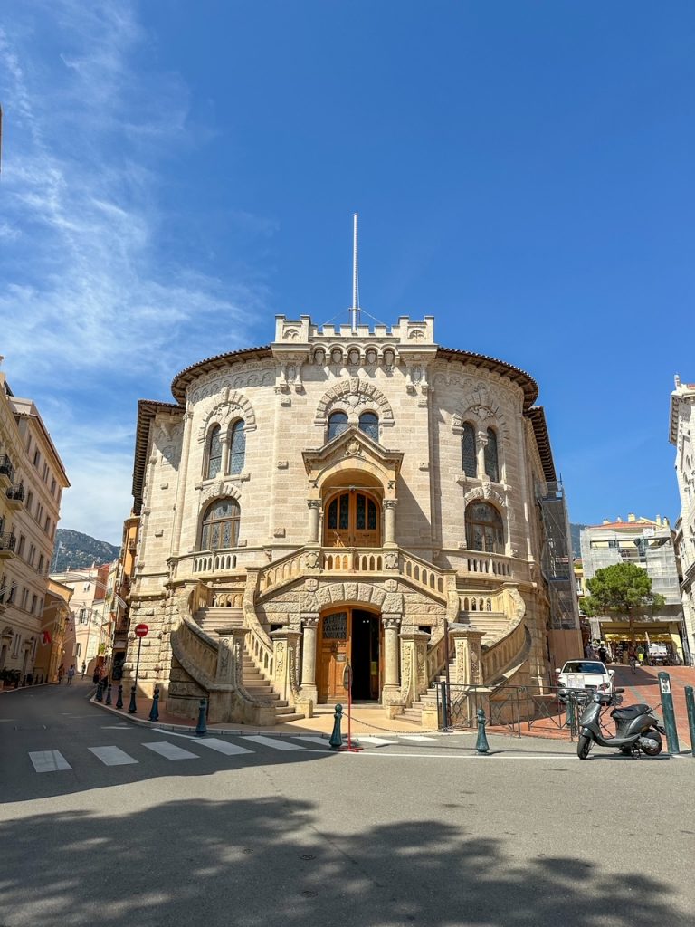 the Palace of Justice in Monaco-Ville