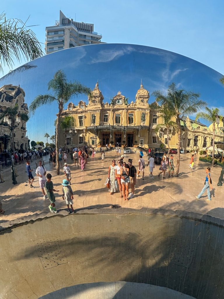 the group at the Casino de Monte-Carlo