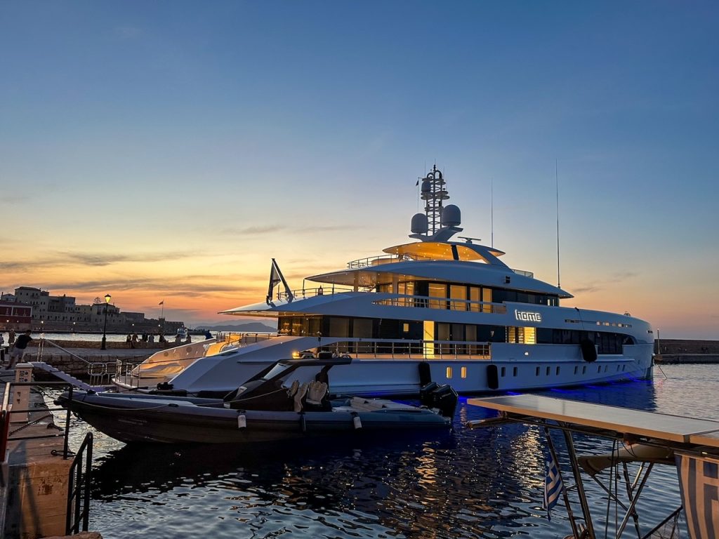 a yacht called Home from the Bravo show Below Deck