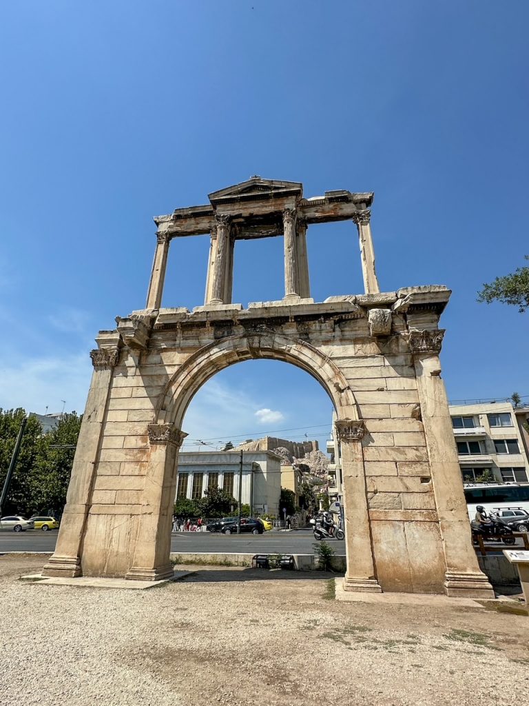 Hadrian’s Arch, one of the best things to do in Athens, Greece