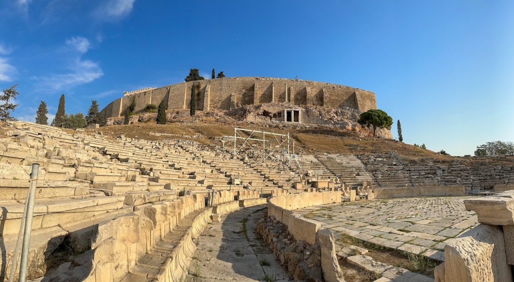 the Theatre of Dionysus in Athens