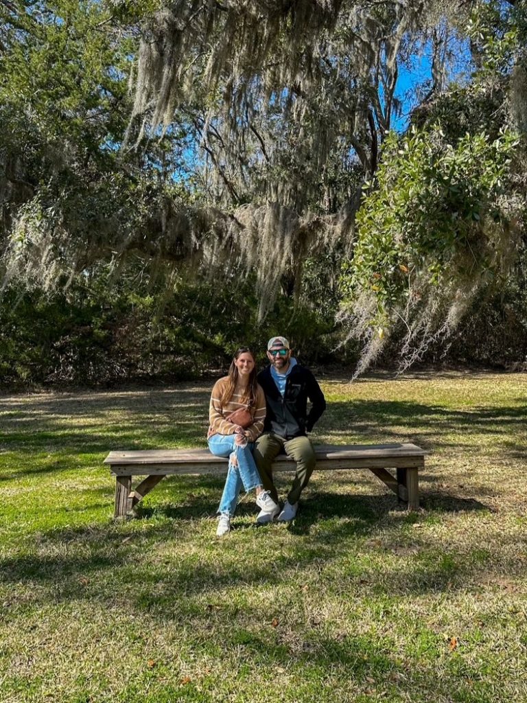 Sara and Tim at the Coastal Discovery Museum