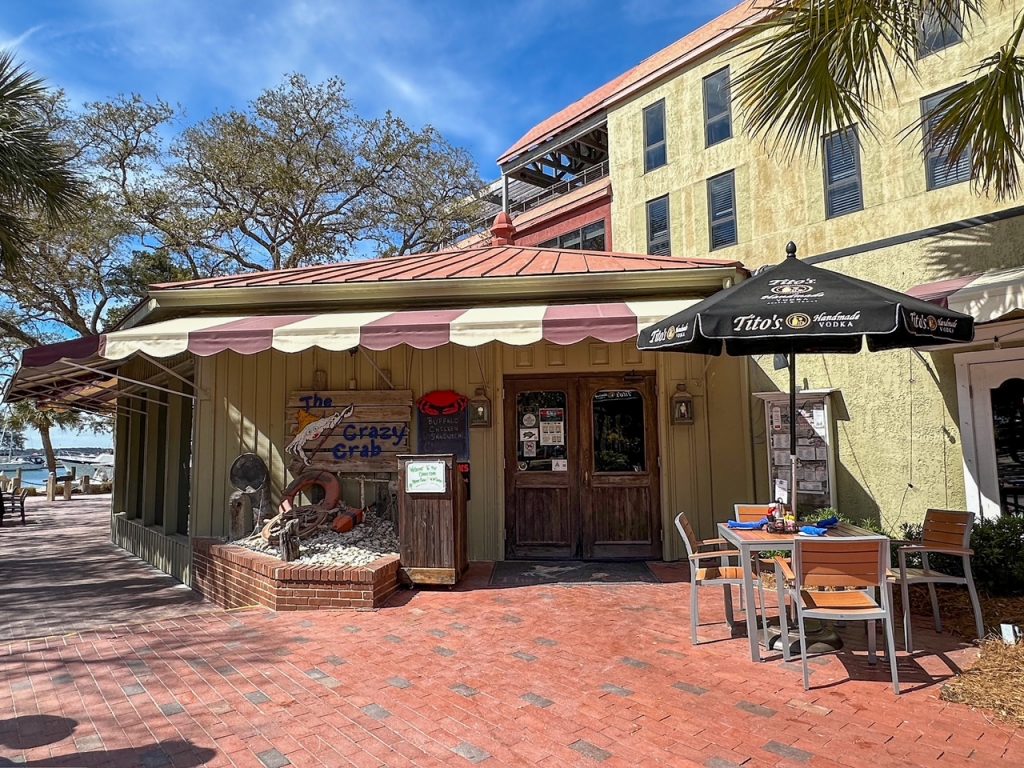 The Crazy Crab Harbour Town on Hilton Head Island