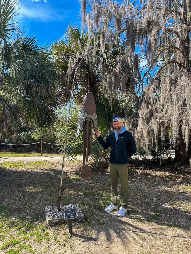 Tim at the Coastal Discovery Museum