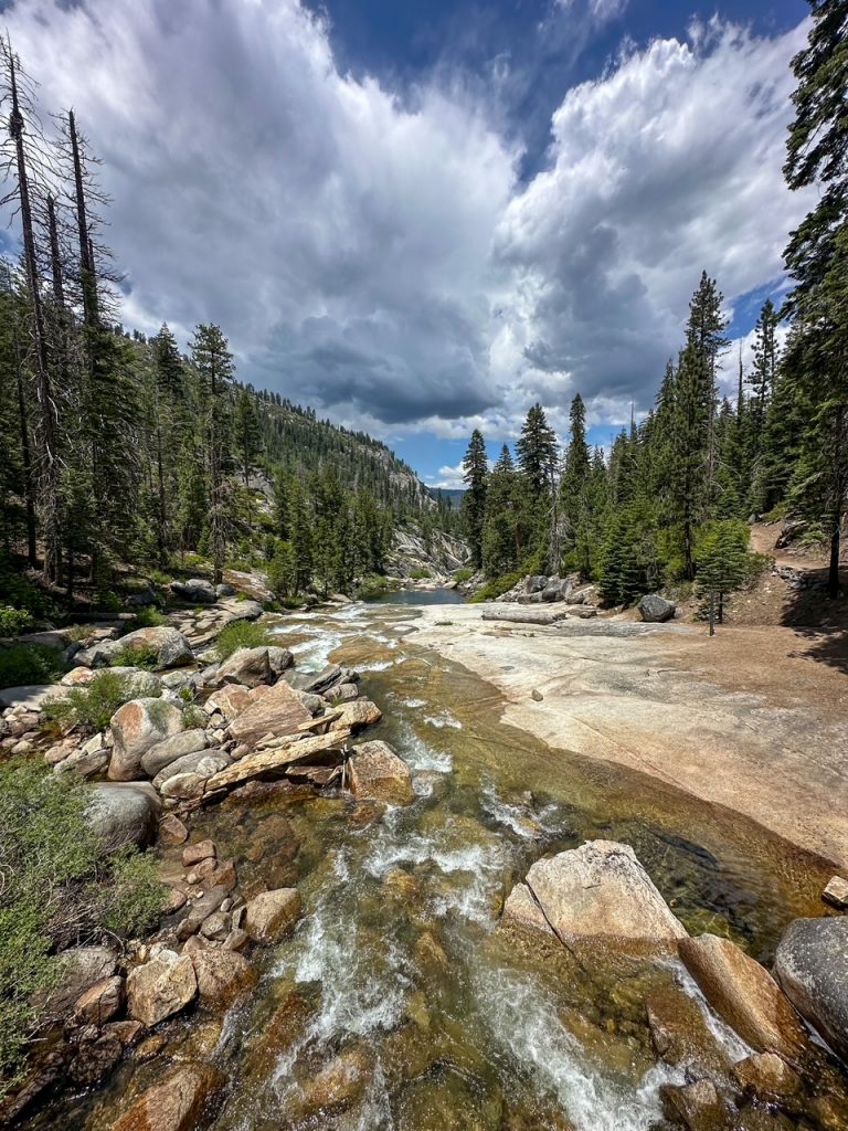 Illilouette Falls along the Panorama Trail in Yosemite National Park