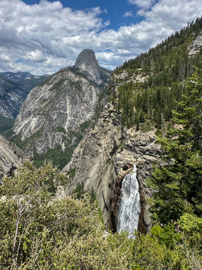 Illilouette Falls on the Panorama Trail in Yosemite National Park