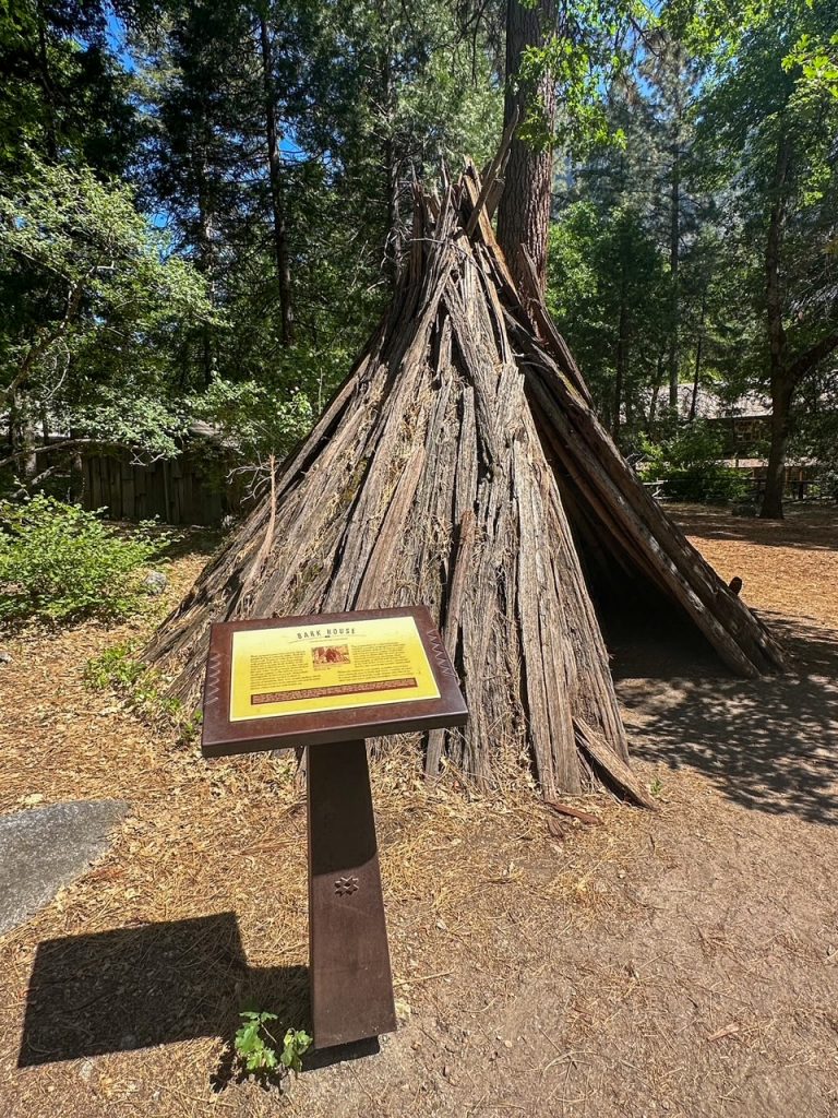 a home at the Indian Village of Ahwahnee at Yosemite National Park