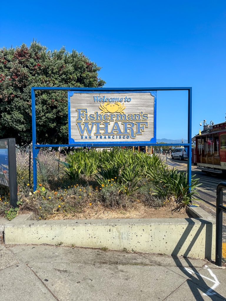 Fisherman's Wharf sign in San Francisco