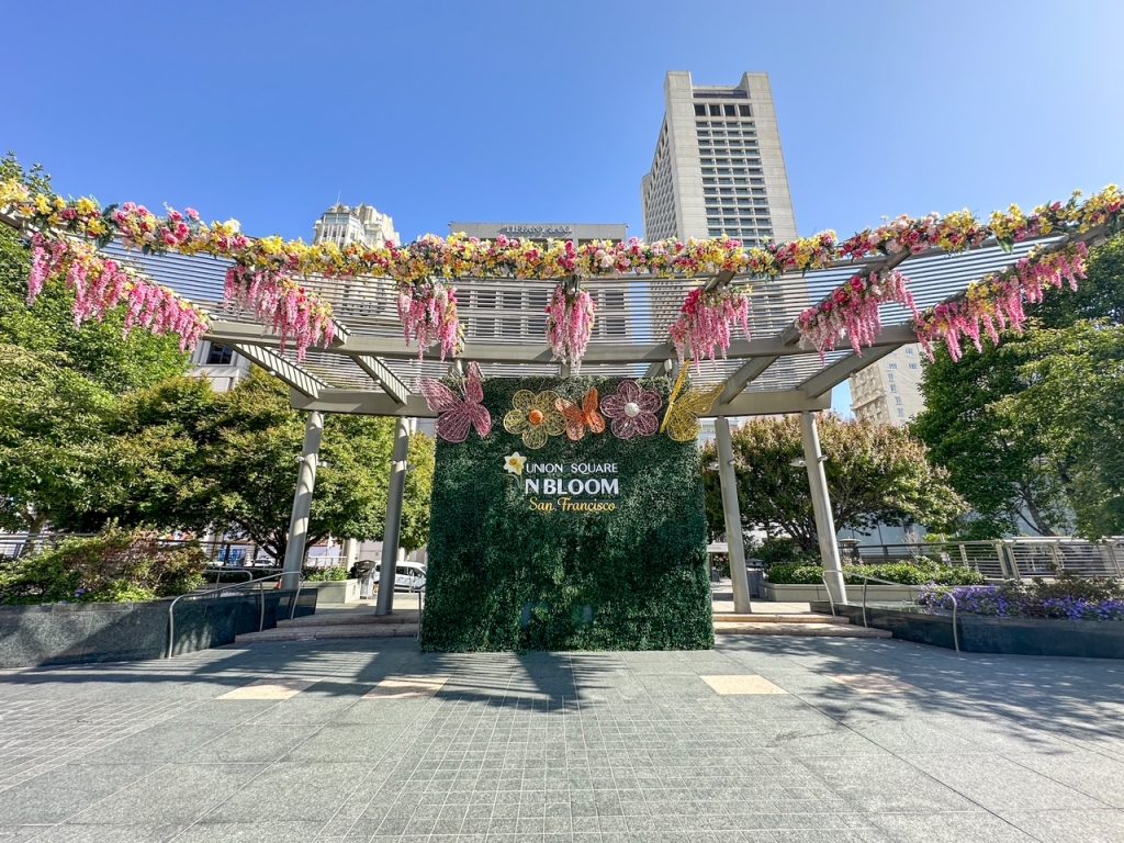 Union Square in Bloom in San Francisco