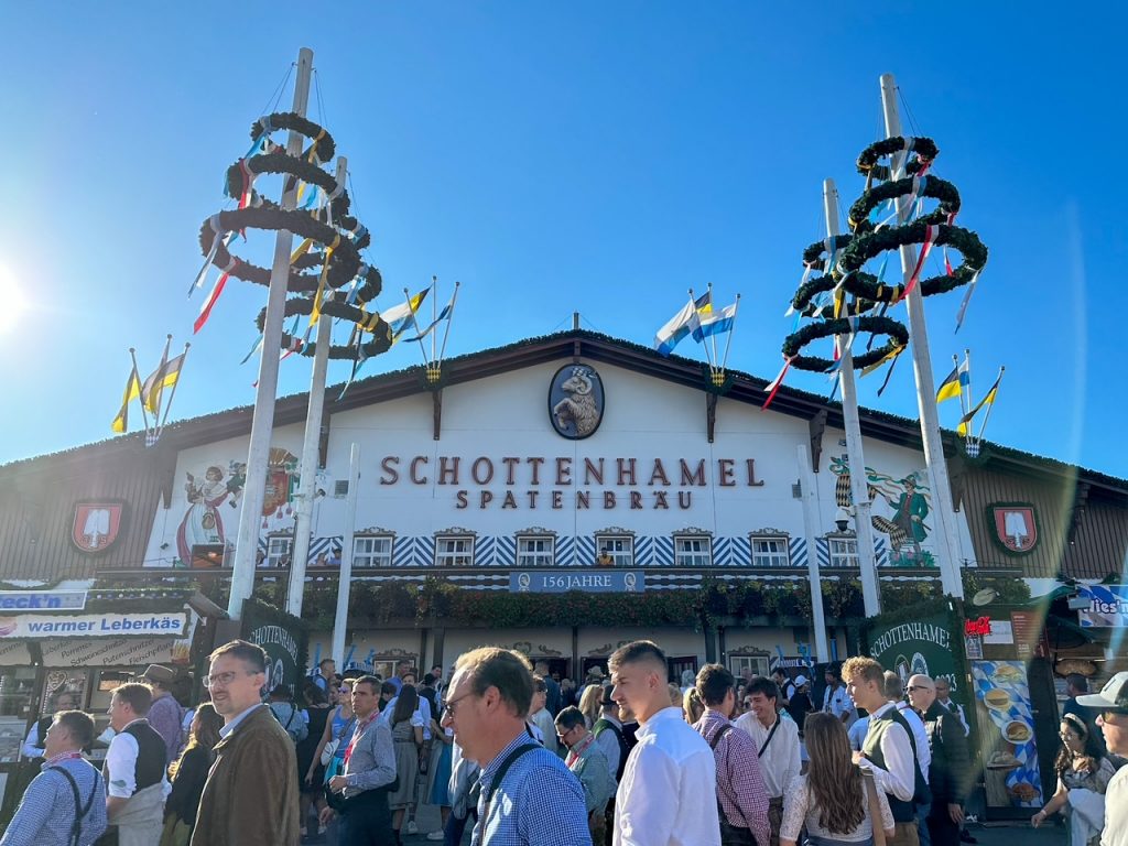 Schottenhamel Spatenbrau at Oktoberfest in Munich