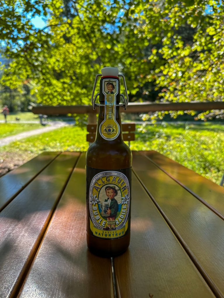 Beer from our Neuschwanstein Castle day trip