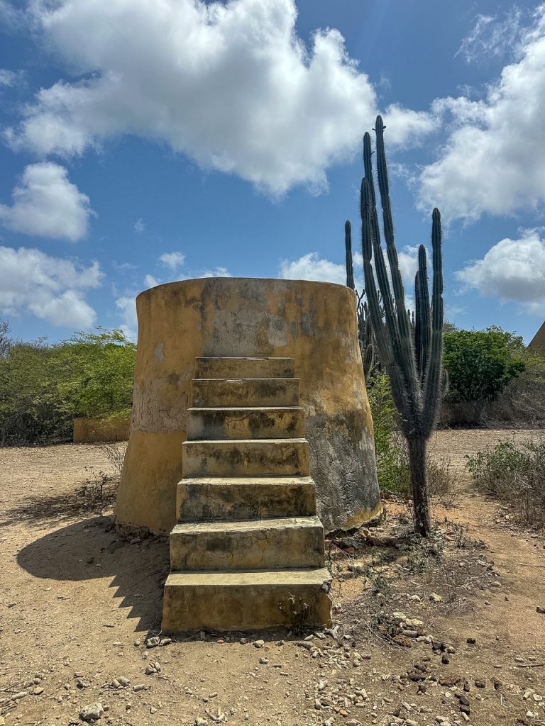 Aloe Vera oven at Karpata in Bonaire