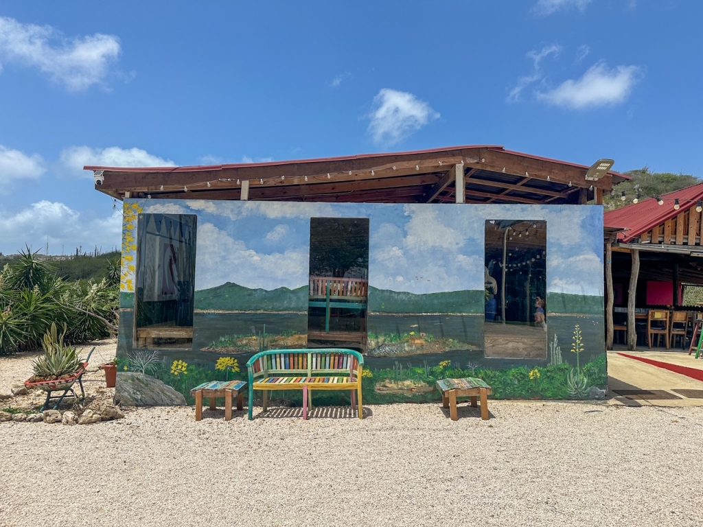 Mural at Posada Para Mira Bonaire